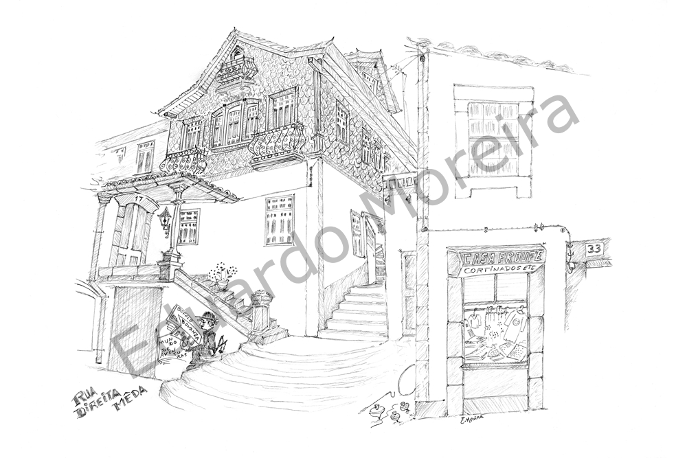 [0260] Rua Direita – Casa Carvalho – Mêda